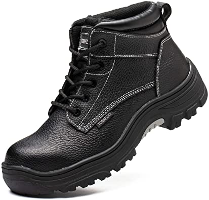 TOSAFZXY Leather Men's Cheapest Work Boots