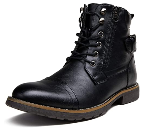 Vostey Business Casual Boots For Motorcycle