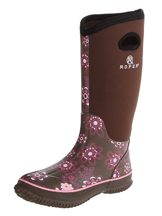 Roper Women's Farm Boot Barnyard Rain Shoe