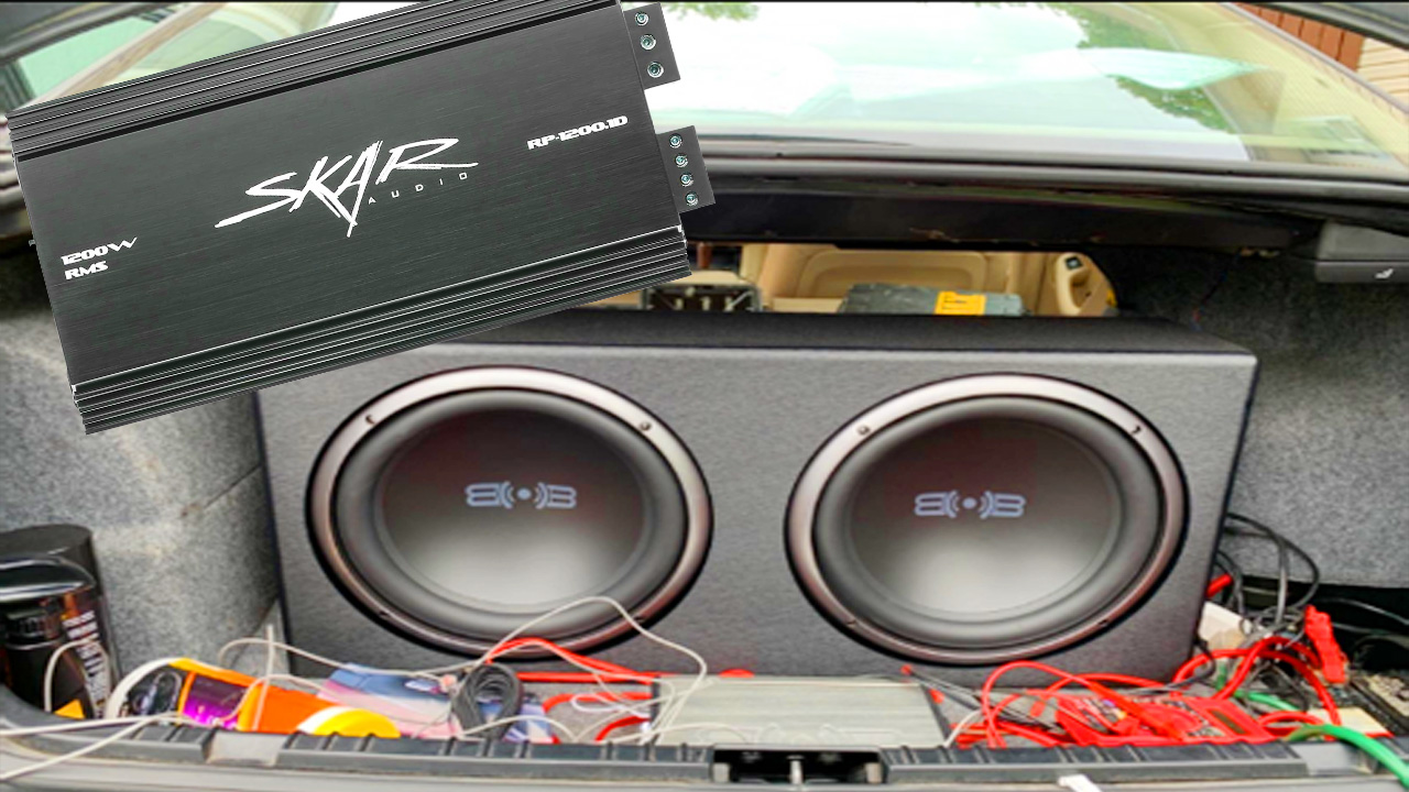 What size amp do I need for 2 1200 watt subs