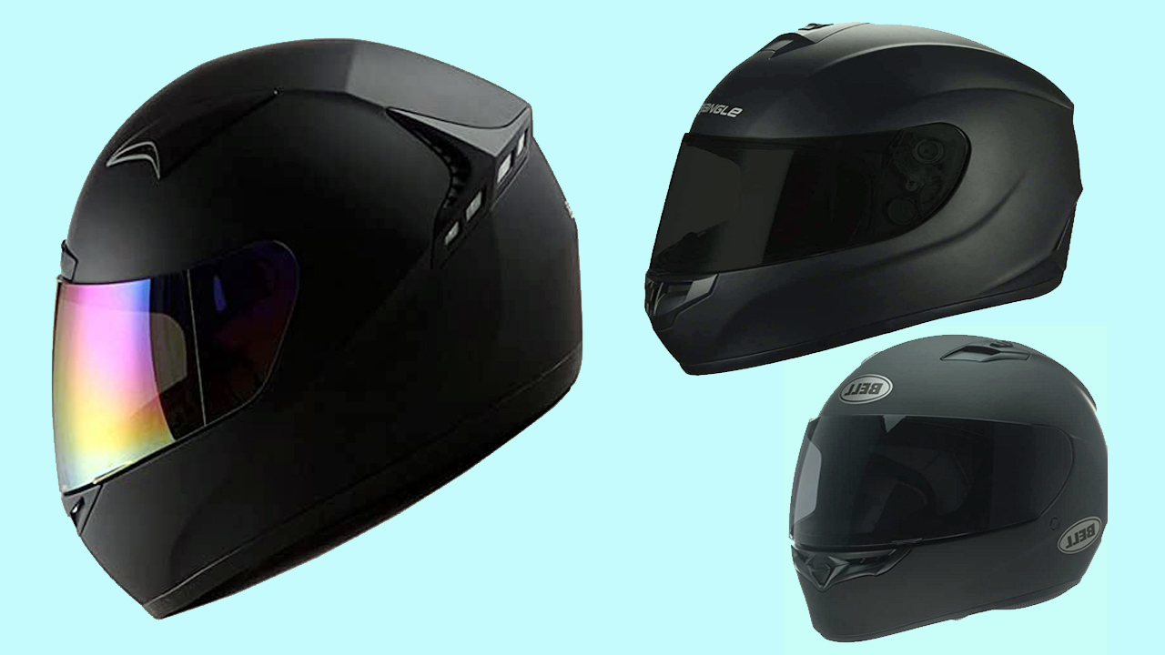 Best Matte Black Motorcycle Helmet